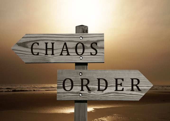 Order vs chaos sign